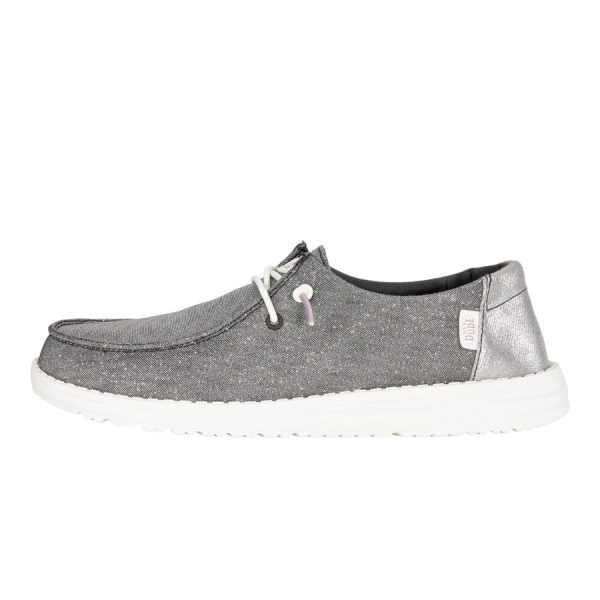 Wendy Metallic Sparkle - Charcoal