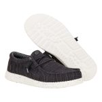Wally Stretch Sox Wide - Black/White