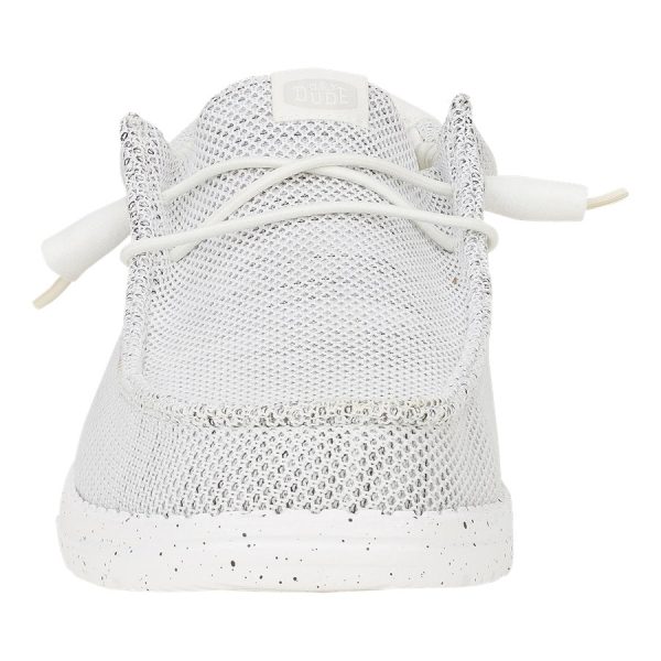 Wally Stretch Sox Wide - Storm White