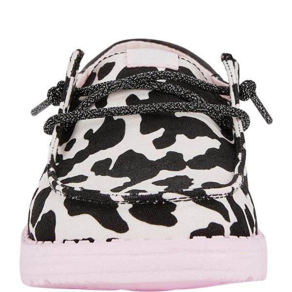 Wendy Funk Cow - Black/Pink