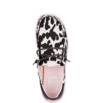 Wendy Funk Cow - Black/Pink