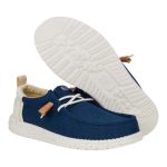 Wally Craft Linen - White/Sargasso Blue