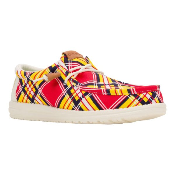 Wally Caddyshack Plaid - Black/Red/Yellow