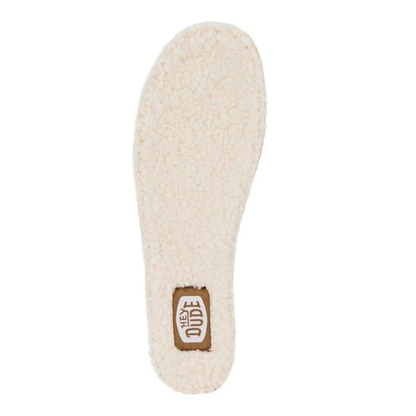 Women's Faux Shearling Insoles - Cream