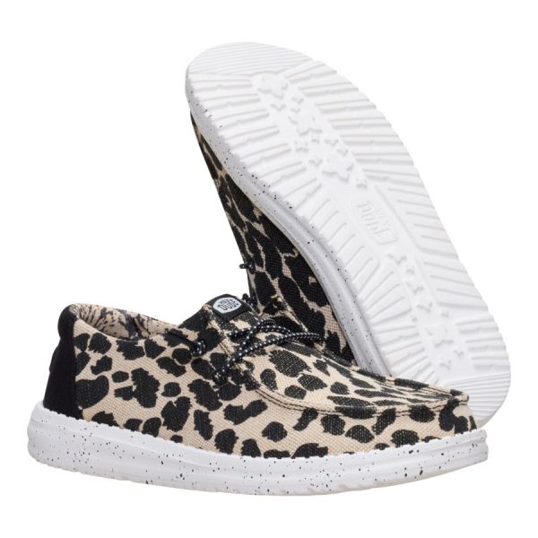 Wendy Cheetah - Tan/Black