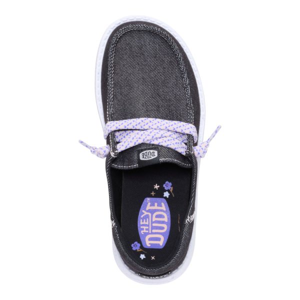 Wendy Funk Youth Friendship Lace - Black