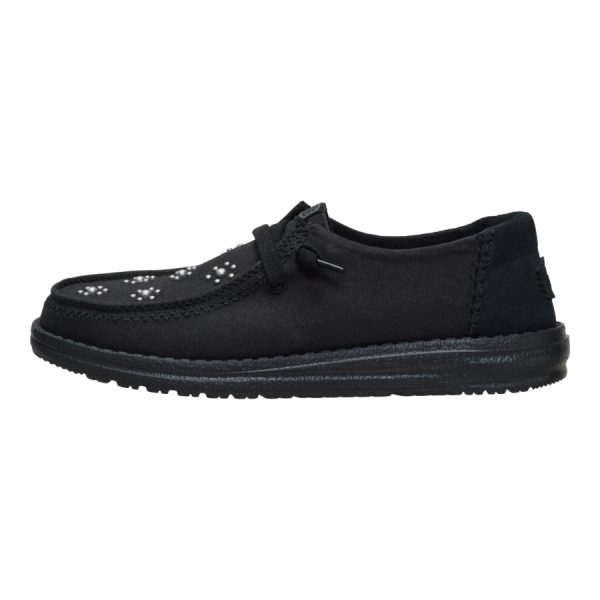 Wendy Star Stud - Black/Black