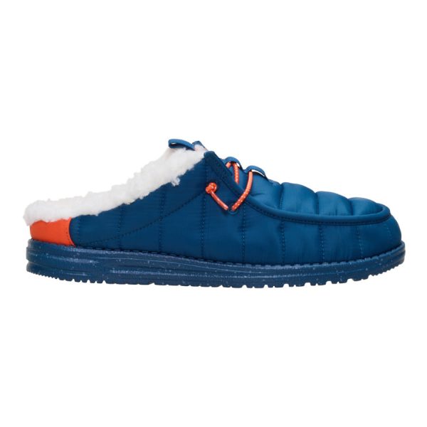 Wally Slip Camp - Navy/Orange